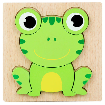 Little Explorer's First 3D Layered Wooden Puzzle Collection