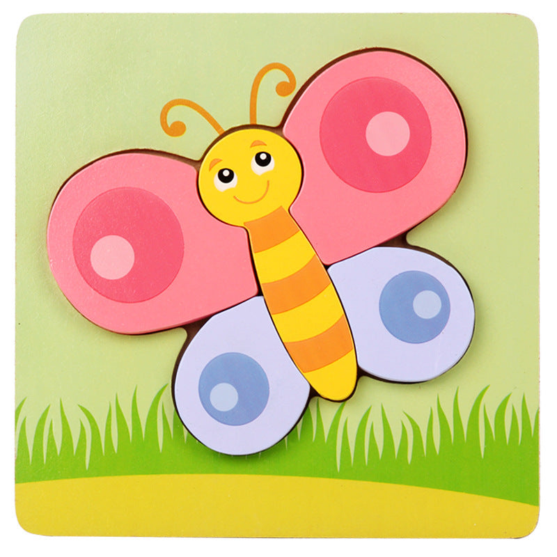 Little Explorer's First 3D Layered Wooden Puzzle Collection