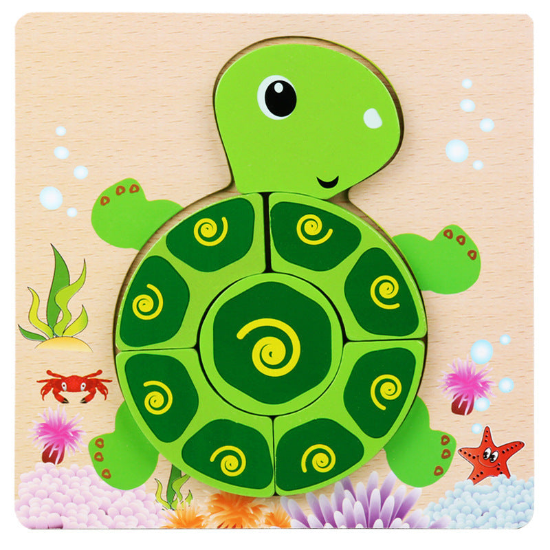 Little Explorer's First 3D Layered Wooden Puzzle Collection