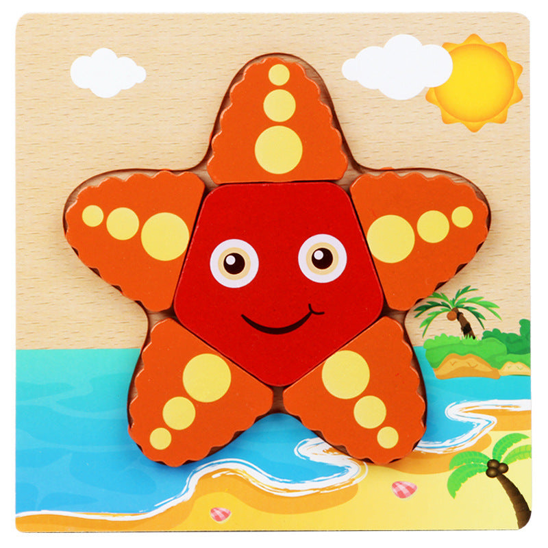 Little Explorer's First 3D Layered Wooden Puzzle Collection