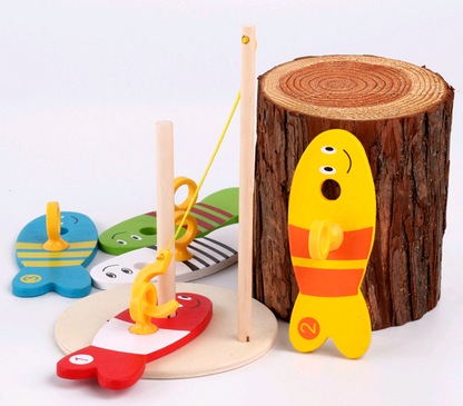 Little Angler: Wooden Focus & Catch Fishing Game Set