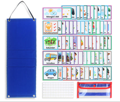 My Big Day: 3-in-1 Kids Visual Schedule & Routine Planner Board Set