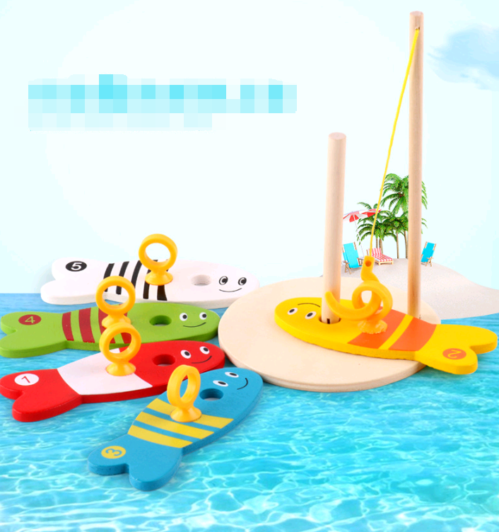 Little Angler: Wooden Focus & Catch Fishing Game Set