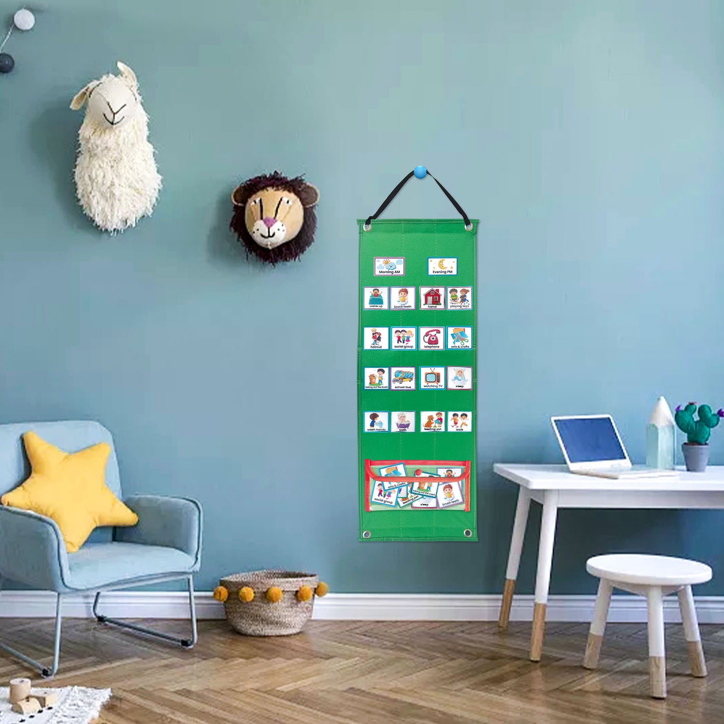 My Big Day: 3-in-1 Kids Visual Schedule & Routine Planner Board Set