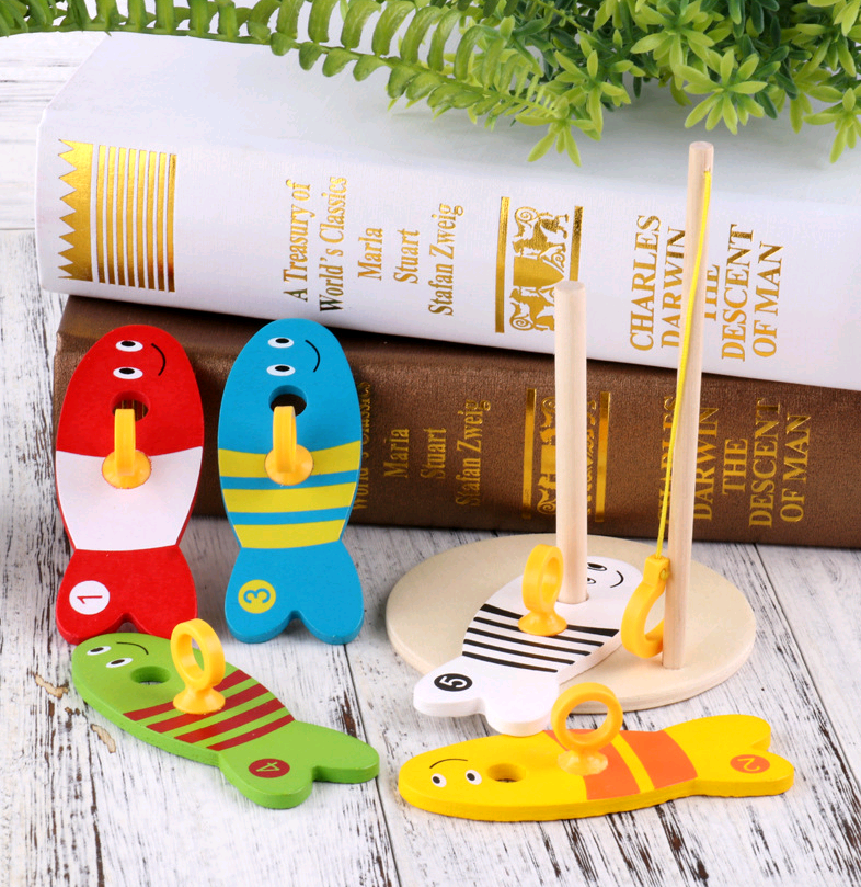 Little Angler: Wooden Focus & Catch Fishing Game Set