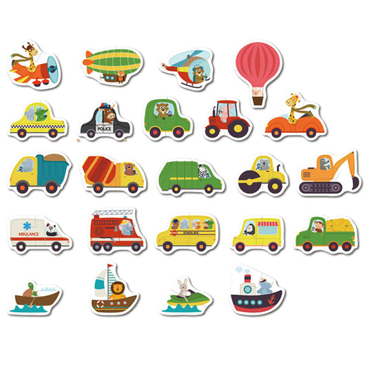 Little World Explorer  Wooden Early Cognition Puzzle Set