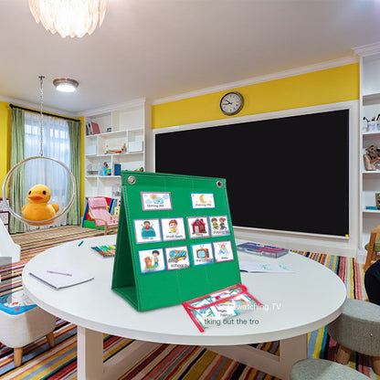 My Big Day: 3-in-1 Kids Visual Schedule & Routine Planner Board Set