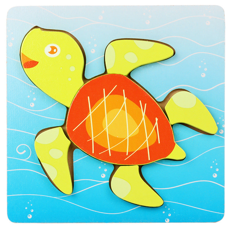 Little Explorer's First 3D Layered Wooden Puzzle Collection